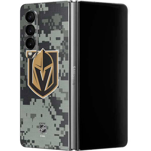 NHL Vegas Golden Knights Camo Galaxy Z Fold4 5G Skin