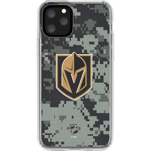 NHL Vegas Golden Knights Camo iPhone 11 Pro Clear Case