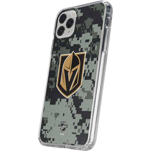 NHL Vegas Golden Knights Camo iPhone 11 Pro Clear Case