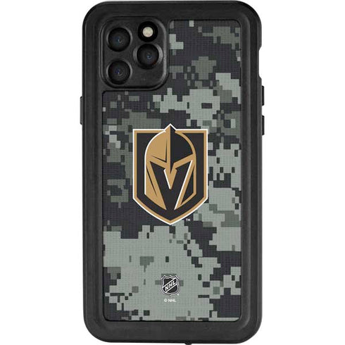 NHL Vegas Golden Knights Camo iPhone 11 Pro Waterproof Case