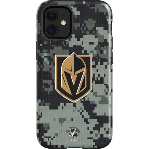 NHL Vegas Golden Knights Camo iPhone 12 Mini Impact Case