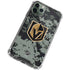 NHL Vegas Golden Knights Camo iPhone 12 Pro Clear Case