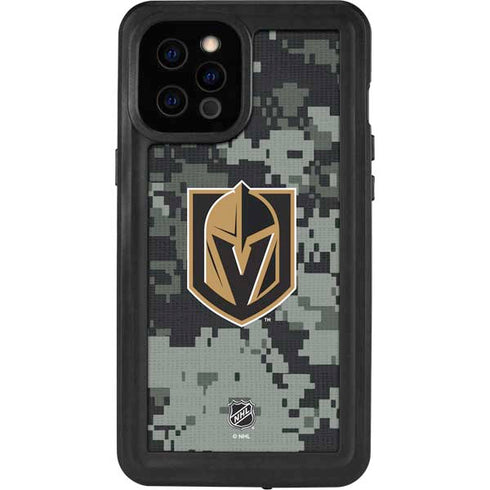 NHL Vegas Golden Knights Camo iPhone 12 Pro Max Waterproof Case