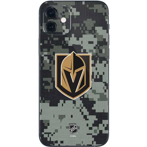 NHL Vegas Golden Knights Camo iPhone 12 Skin