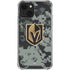 NHL Vegas Golden Knights Camo iPhone 13 Clear Case