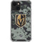 NHL Vegas Golden Knights Camo iPhone 13 Mini Clear Case