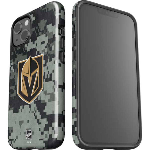 NHL Vegas Golden Knights Camo iPhone 14 Plus Impact Case