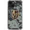 NHL Vegas Golden Knights Camo iPhone 14 Plus Clear Case