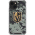 NHL Vegas Golden Knights Camo iPhone 14 Plus Clear Case