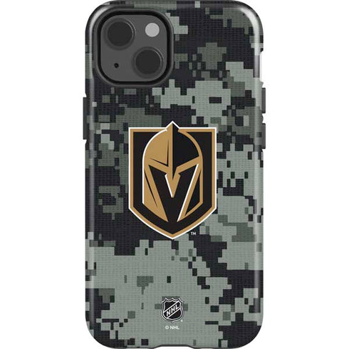 NHL Vegas Golden Knights Camo iPhone 15 Impact Case