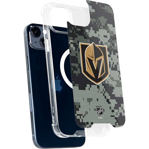 NHL Vegas Golden Knights Camo iPhone 15 Plus MagSafe Case