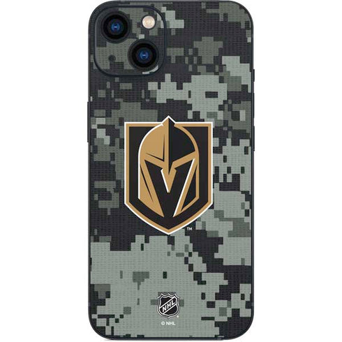 NHL Vegas Golden Knights Camo iPhone 15 Plus Skin