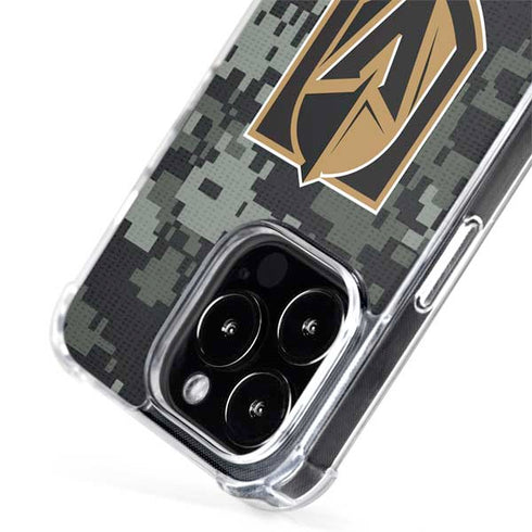 NHL Vegas Golden Knights Camo iPhone 15 Pro Max MagSafe Case