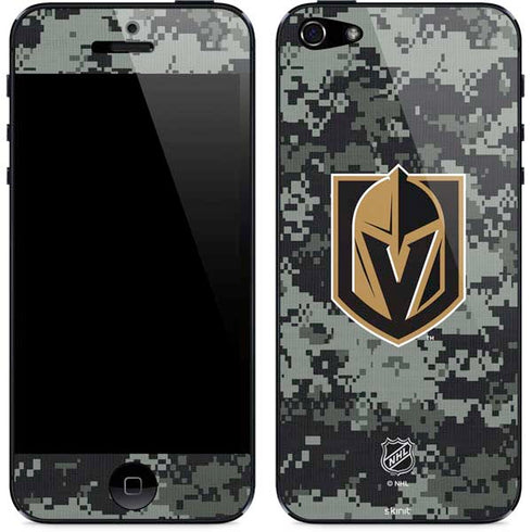 NHL Vegas Golden Knights Camo iPhone 5/5s/5SE Skin