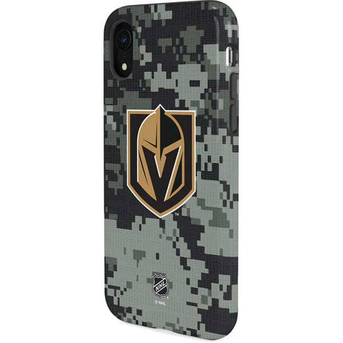 NHL Vegas Golden Knights Camo iPhone XR Pro Case