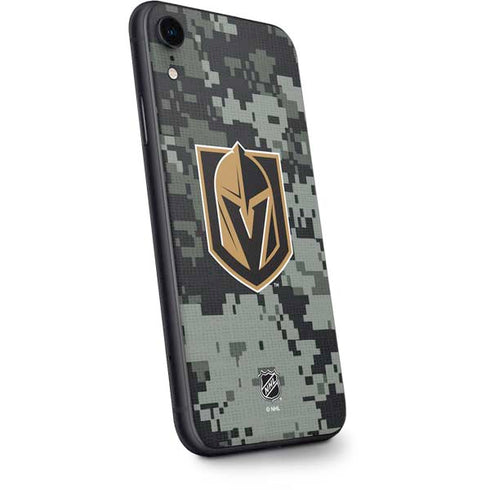 NHL Vegas Golden Knights Camo iPhone XR Skin