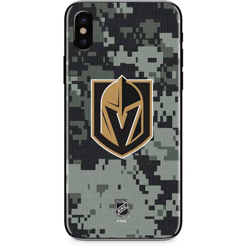 NHL Vegas Golden Knights Camo iPhone XS Max Skin