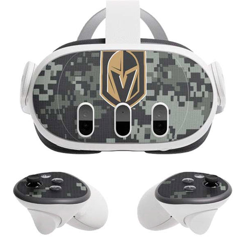 NHL Vegas Golden Knights Camo Meta Quest 3 Skin