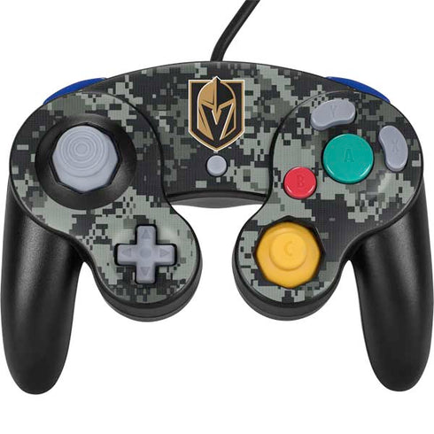 NHL Vegas Golden Knights Camo Nintendo GameCube Controller Skin