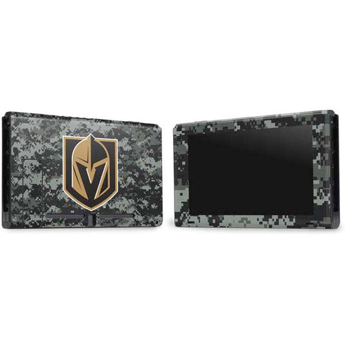 NHL Vegas Golden Knights Camo Nintendo Switch Bundle Skin