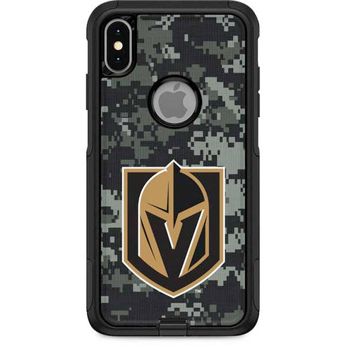 NHL Vegas Golden Knights Camo Otterbox Commuter iPhone Skin
