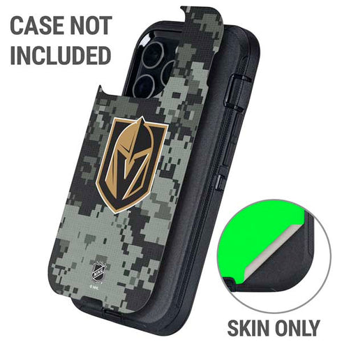 NHL Vegas Golden Knights Camo Otterbox Defender iPhone Skin