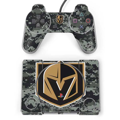 NHL Vegas Golden Knights Camo PlayStation Classic Bundle Skin