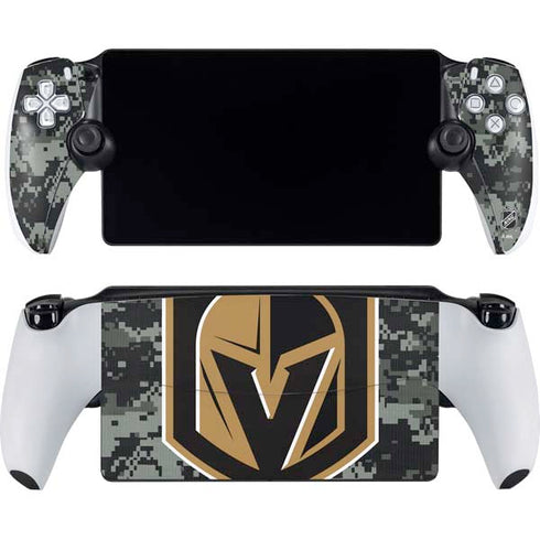 NHL Vegas Golden Knights Camo PlayStation Portal Remote Player Skin