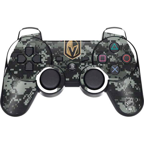 NHL Vegas Golden Knights Camo PS3 Dual Shock wireless controller Skin