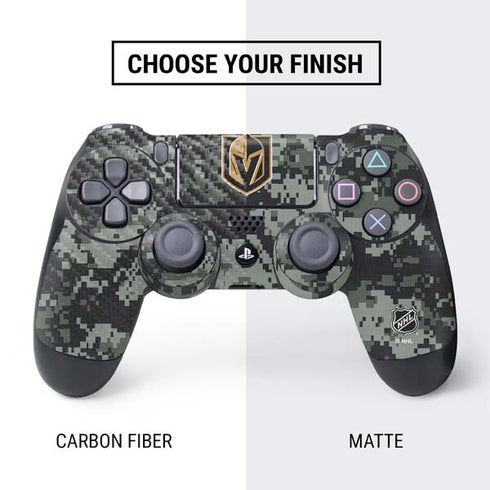 NHL Vegas Golden Knights Camo PS4 Controller Skin