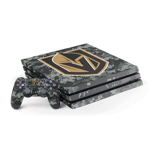 NHL Vegas Golden Knights Camo PS4 Pro Bundle Skin