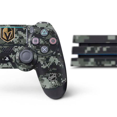 NHL Vegas Golden Knights Camo PS4 Pro Bundle Skin