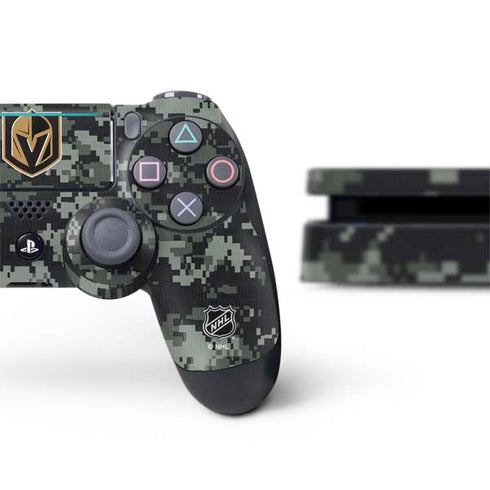 NHL Vegas Golden Knights Camo PS4 Slim Bundle Skin
