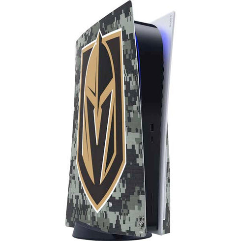 NHL Vegas Golden Knights Camo PS5 Console Skin