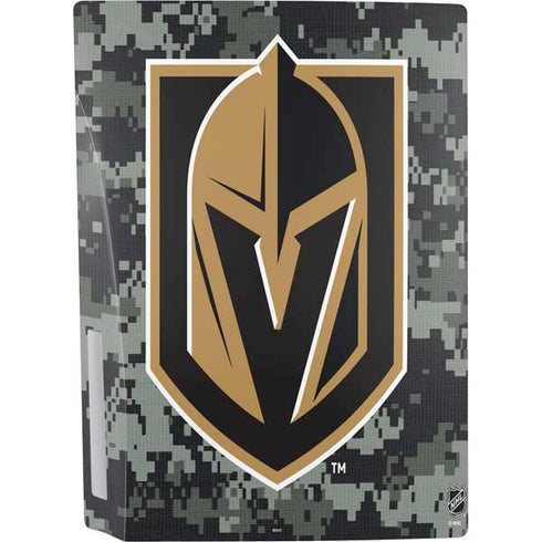 NHL Vegas Golden Knights Camo PS5 Console Skin