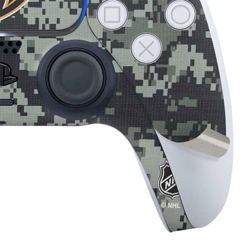 NHL Vegas Golden Knights Camo PS5 Slim Digital Edition Bundle Skin
