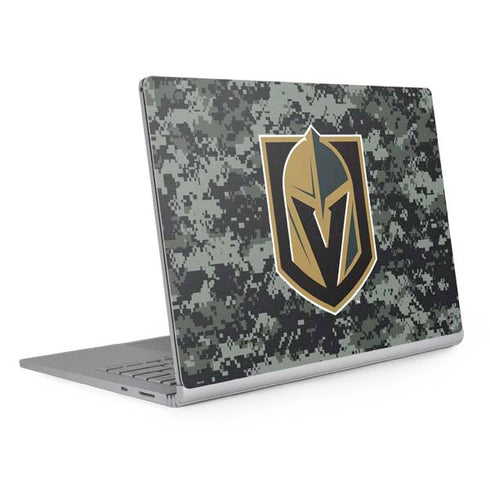 NHL Vegas Golden Knights Camo Surface Book 2 15in Skin