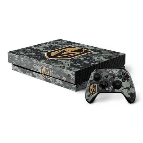 NHL Vegas Golden Knights Camo Xbox One X Bundle Skin