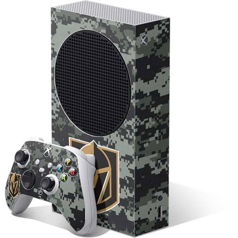 NHL Vegas Golden Knights Camo Xbox Series S Bundle Skin