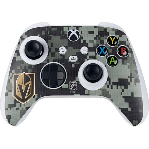 NHL Vegas Golden Knights Camo Xbox Series S Controller Skin
