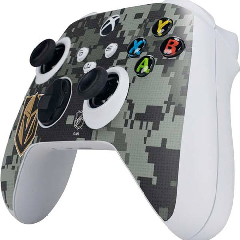 NHL Vegas Golden Knights Camo Xbox Series S Controller Skin