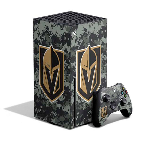 NHL Vegas Golden Knights Camo Xbox Series X Bundle Skin