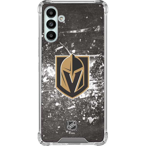 NHL Vegas Golden Knights Frozen Galaxy A13 5G Clear Case