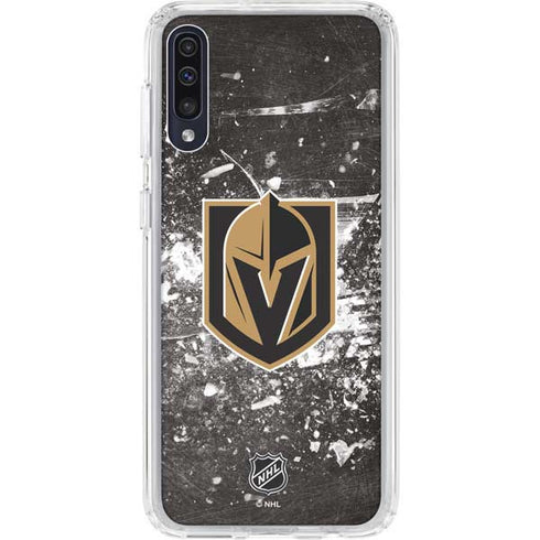 NHL Vegas Golden Knights Frozen Galaxy A50 Clear Case