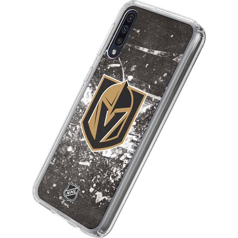 NHL Vegas Golden Knights Frozen Galaxy A50 Clear Case
