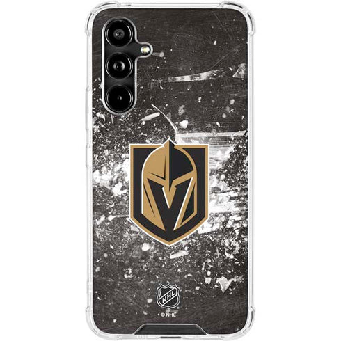 NHL Vegas Golden Knights Frozen Galaxy A54 5G Clear Case