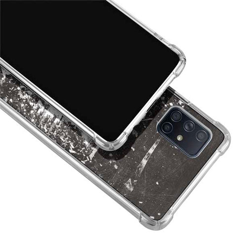 NHL Vegas Golden Knights Frozen Galaxy A71 5G Clear Case