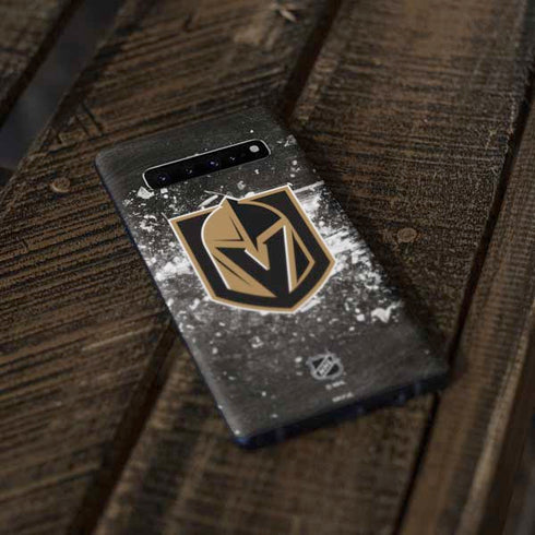 NHL Vegas Golden Knights Frozen Galaxy S10 Plus Skin