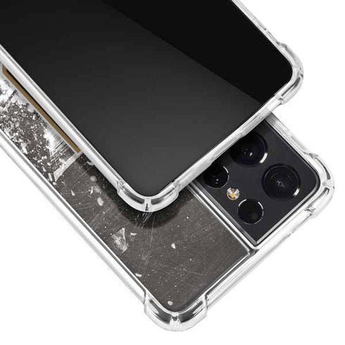 NHL Vegas Golden Knights Frozen Galaxy S21 Ultra 5G Clear Case