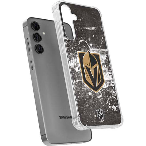 NHL Vegas Golden Knights Frozen Galaxy S24 Plus Clear Case